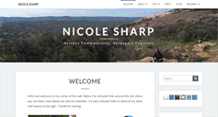 Desktop Screenshot of nicolesharp.com